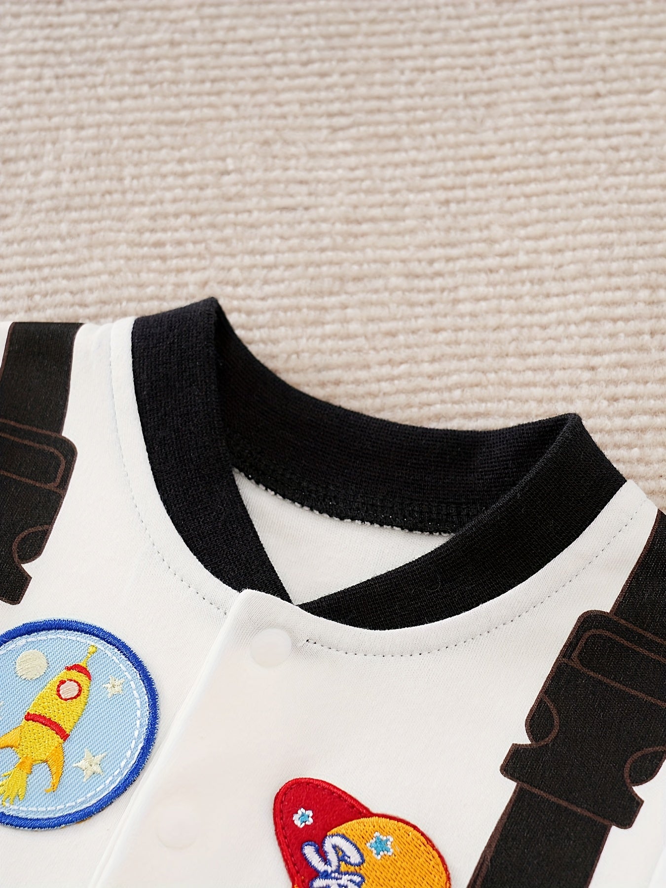 Astronaut Costume Long Sleeve Baby Bodysuit