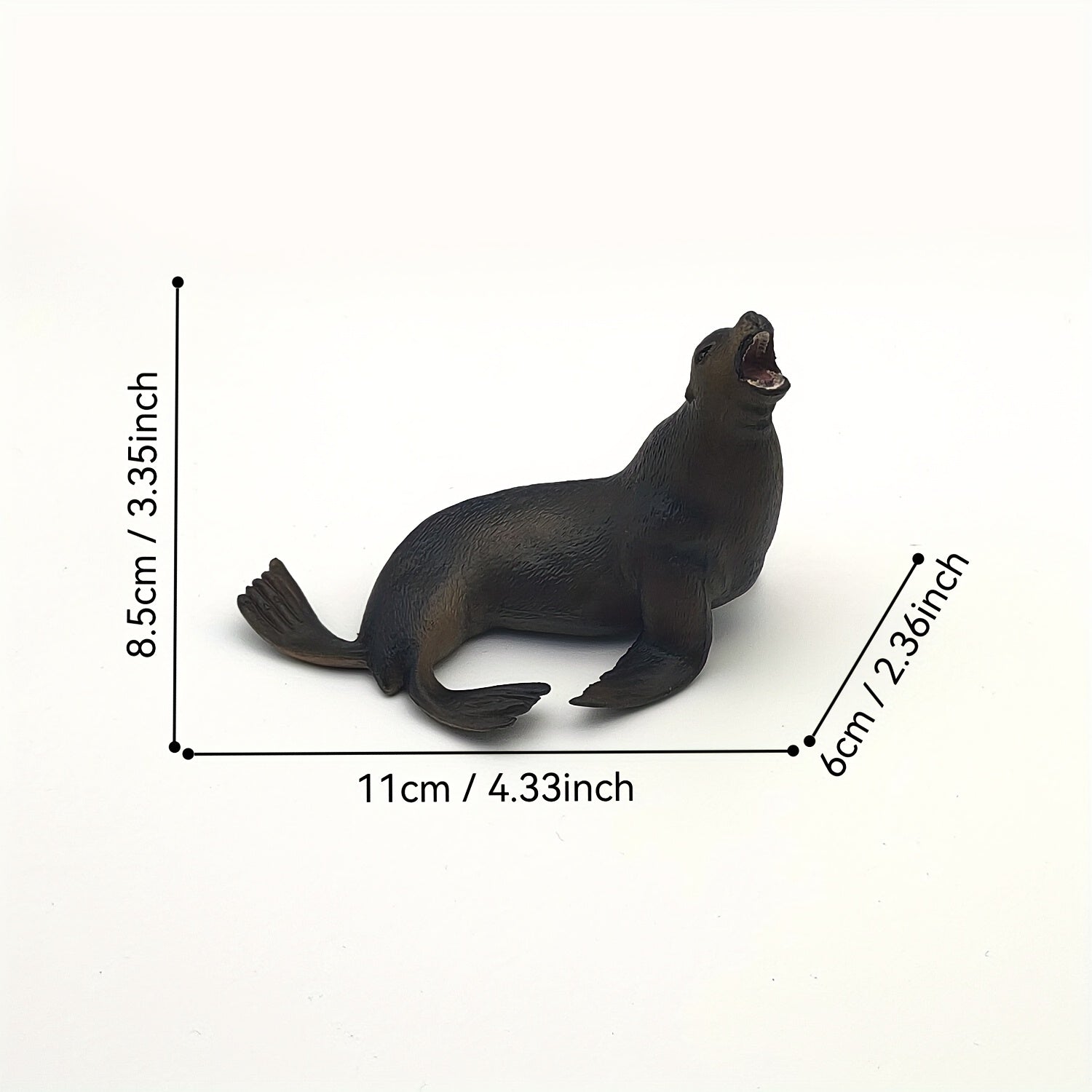 Sea Lion Plastic Ornament Collectible Ocean Model