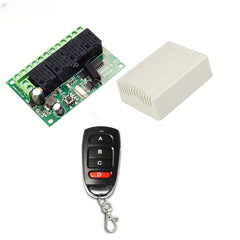 433MHz 4CH Relay Module Receiver DC Motor DIY Garage Door Control