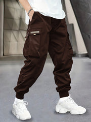 Men's Active Cargo Pants - Breathable & Stretchy Sweatpants