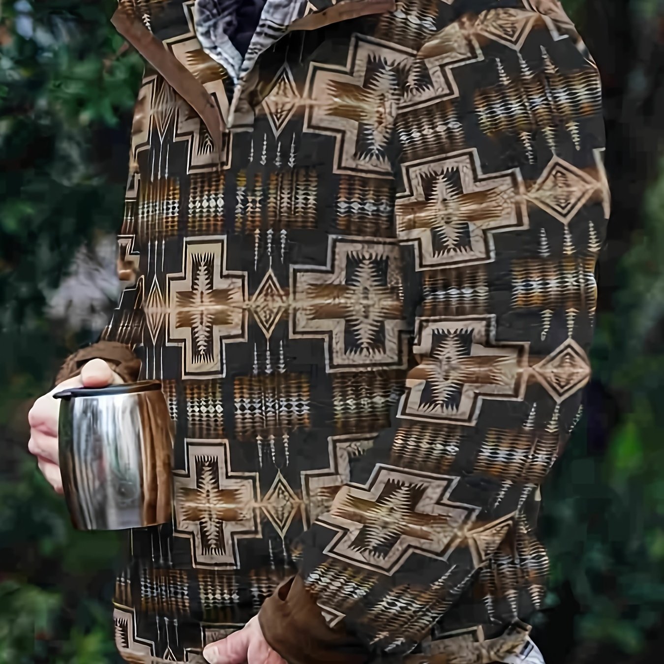 Men's Flannel Long Sleeve Shirt Coat