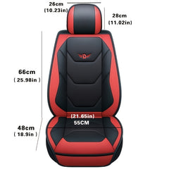PU Car Seat Cover Vehicle Seat Cushion Full Wrapping Edge Seat Protector