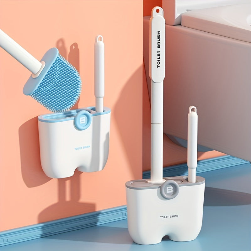 Toilet Brush Long Handle Detachable No Dead Angle Cleaning 14.96 x5.19
