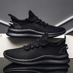 Men's Breathable Running Shoes Lightweight Outdoor Sneakers