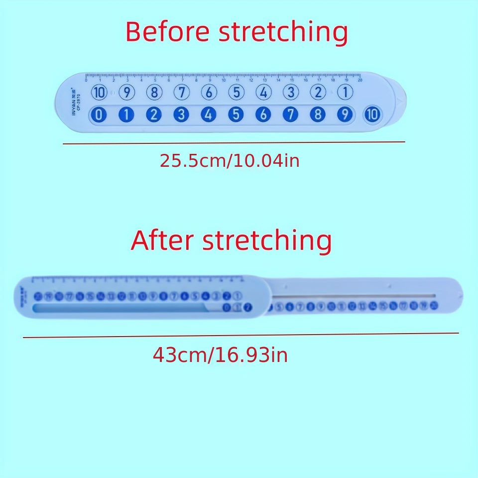 Math Decomposition Ruler School Gift Students Numbers Addition Subtraction