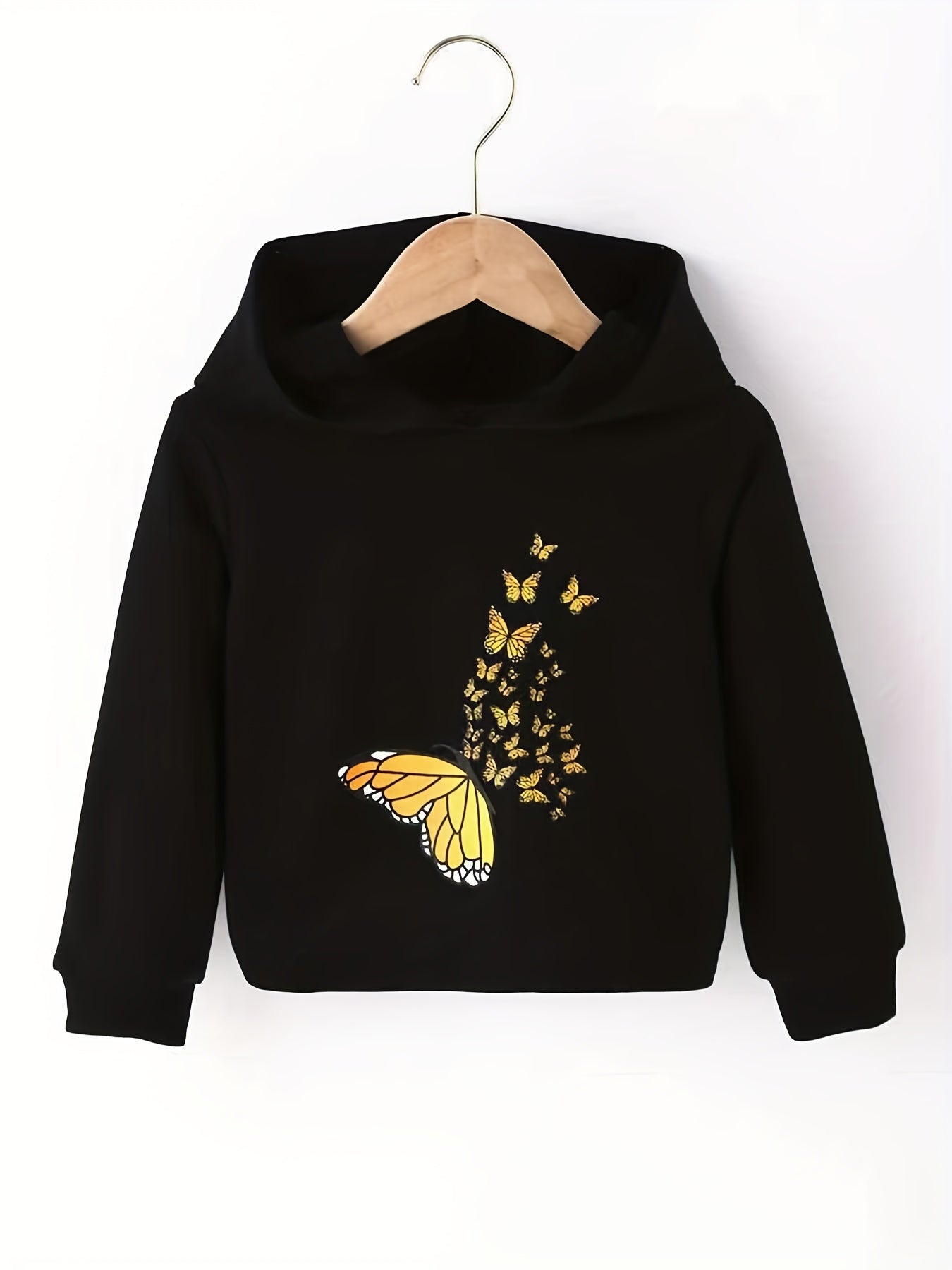 Butterfly Graphics Pullovers For Girls Youth Girls' Hoodie Sweatshirt