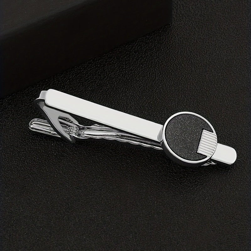 Men's Crystal Tie Clip Wedding Business Necktie Accessories