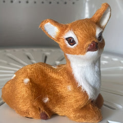 Mini Deer Decoration Simulation Animal Model Children's Toy