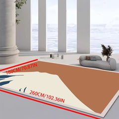 Contemporary Minimalist Area Rugs for Living Room