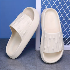 Men's Casual Slide Sandals Comfortable Slip-On Open Toe Shoes
