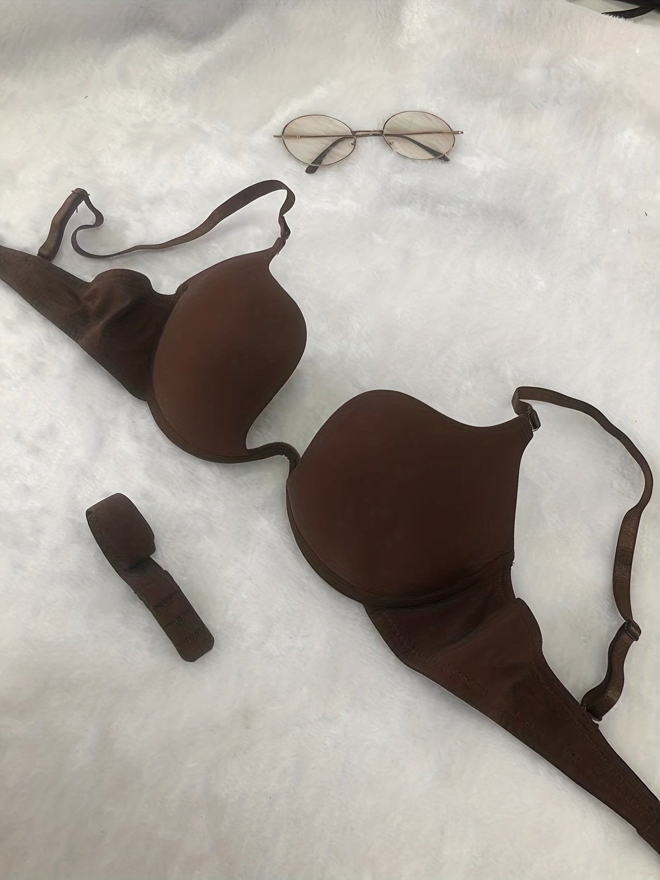Solid Scoop Bra Women's T Shirt Bra Lingerie