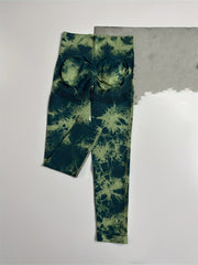 Tie Dye Lip Lifting Quick Drying Yoga Pants