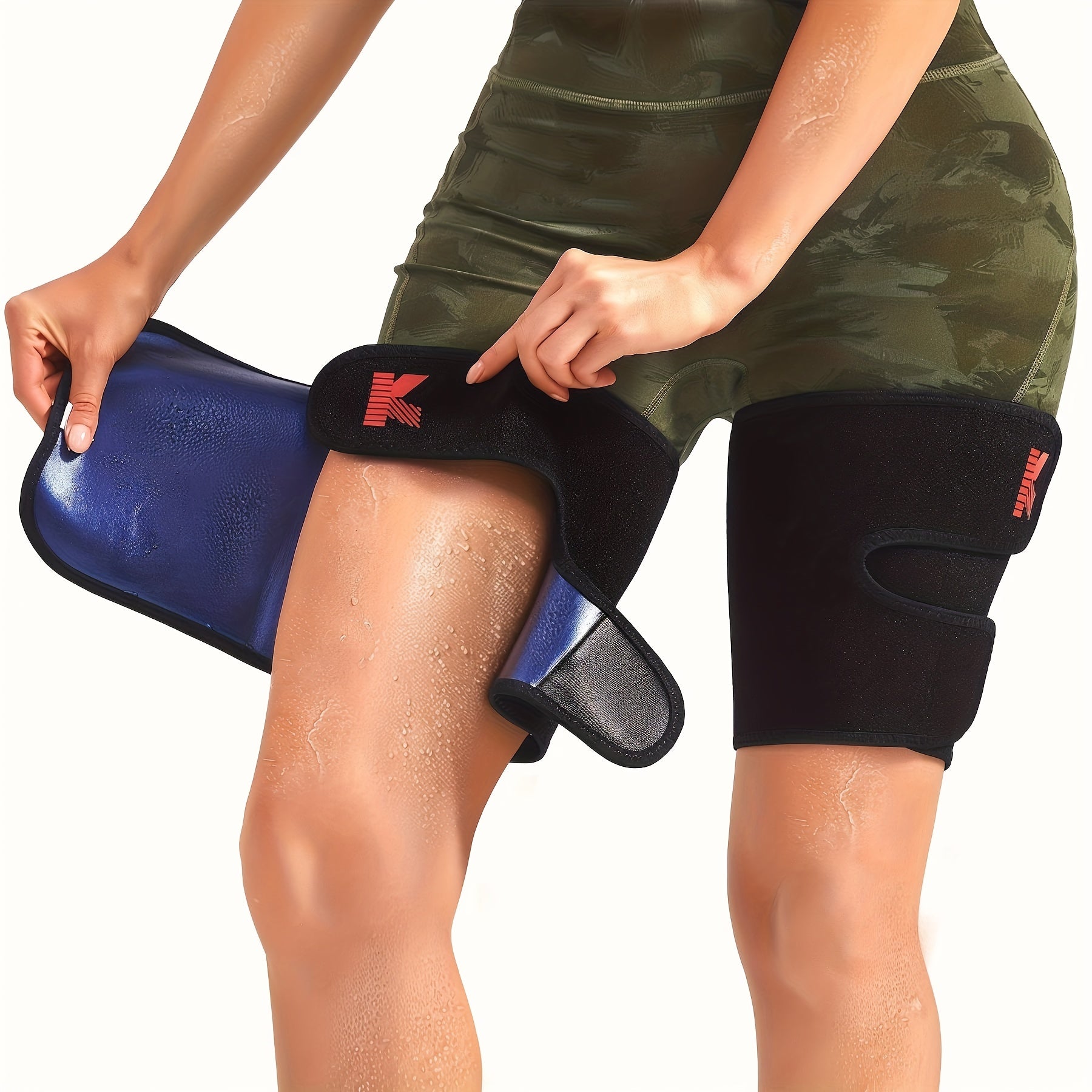 Sauna Thigh Trimmers for Women - Sweat Thigh Shaper Bands