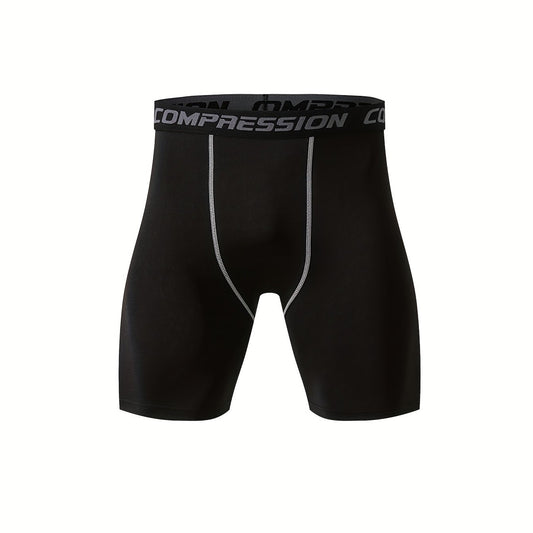 Men's Quick Drying Compression Boxer Shorts for Sports