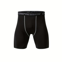 Men's Quick Drying Compression Boxer Shorts for Sports