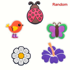 21pcs PVC Shoe Decorations for Birthday Gift Party Favors