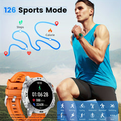 Smart Watch 3 HD Touch Screen Fitness Watches Waterproof Sport Mode