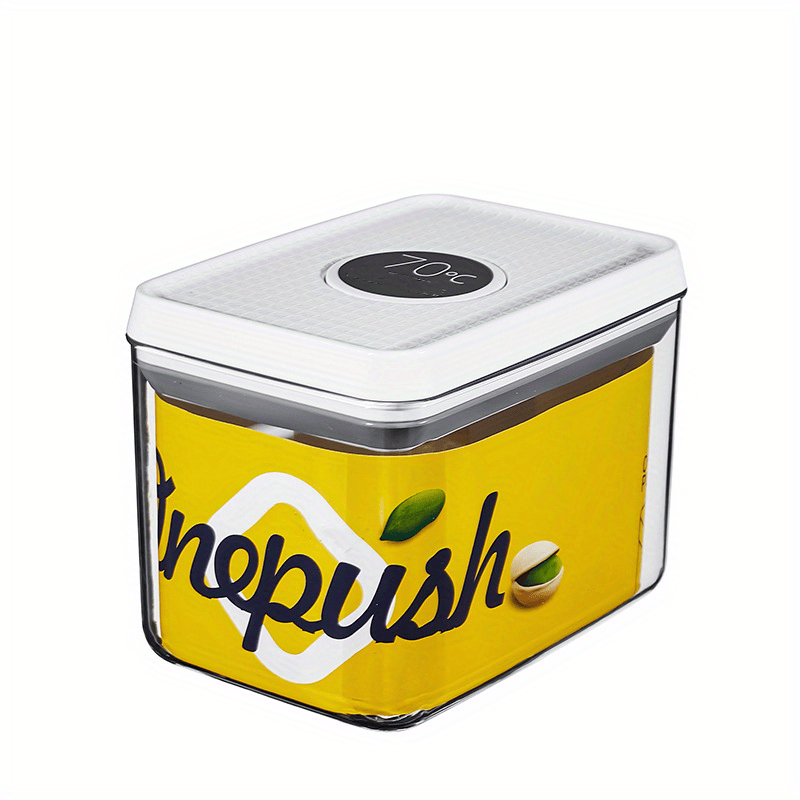 1Pc Food Storage Containers With Lids Candy Jars With Lids Transparent Food Jars