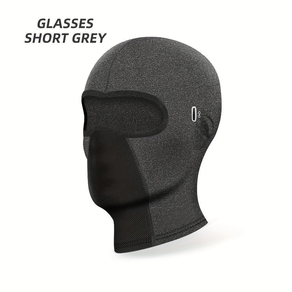 Cycling Full Face Mask Velvet Warm Headgear Motorcycle Liner