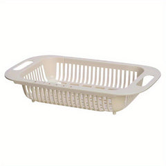 Adjustable Over the Sink Drain Basket for Fruits & Veggies