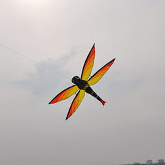 3D Dragonfly Kite D handle Flying Line Ripstop Polyester Strong Fiberglass
