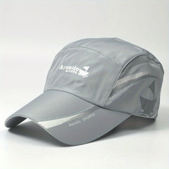 Quick Drying Mesh Baseball Cap Adjustable Sun Hat Lightweight Dad Hats