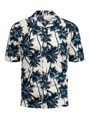 Men's Hawaiian Graphic Print Short Sleeve Shirts