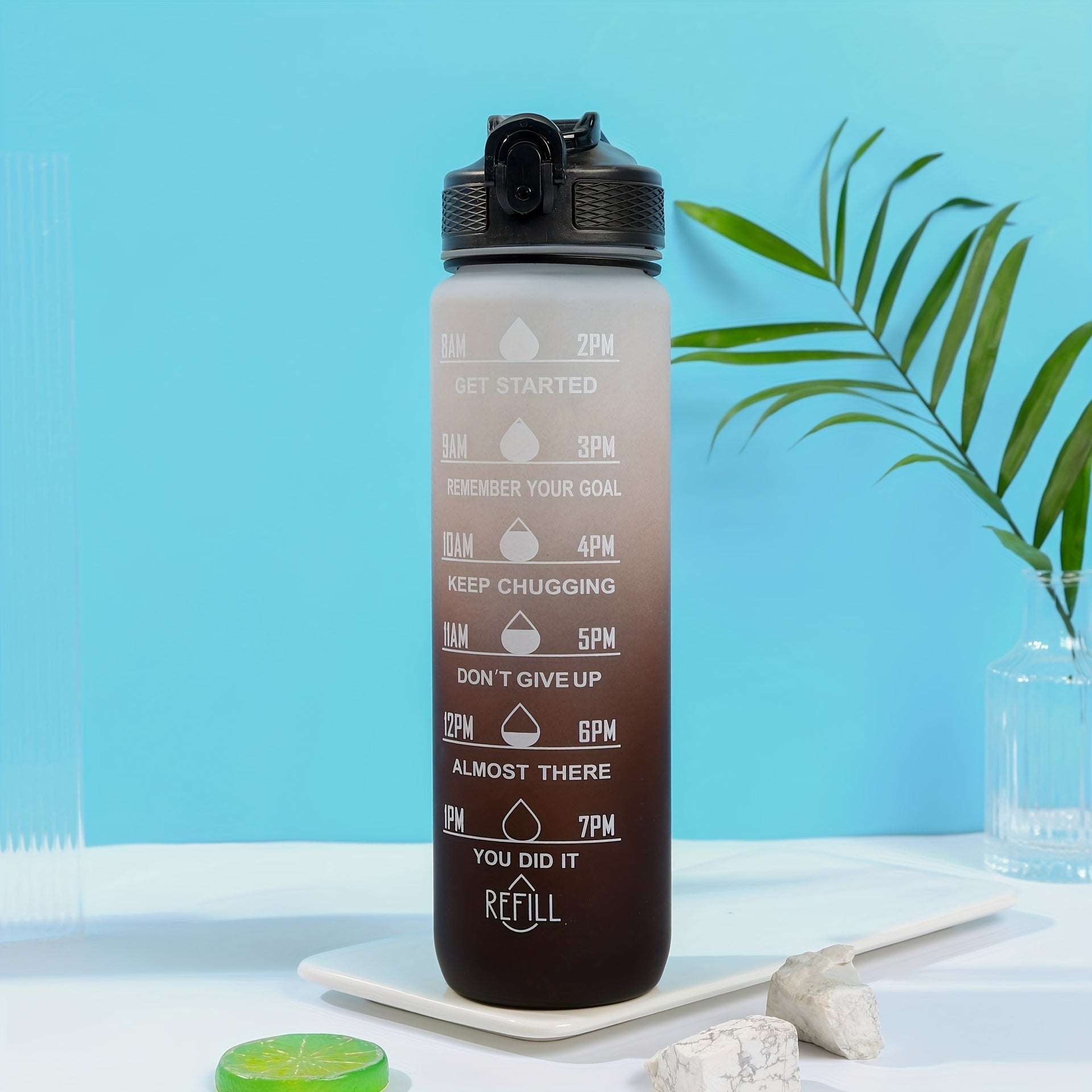 Gradient 1L Sports Water Bottle - BPA Free