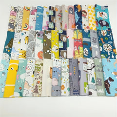 40pcs DIY Twill Quilt Baby Quilt Fabric Pack