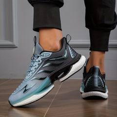 Air Cushion Unisex Lightweight Lace Up Sneakers
