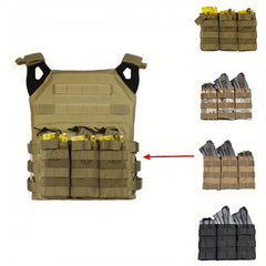 1000D Nylon Triple Cartridge Bag Single Double Magazine Pouch