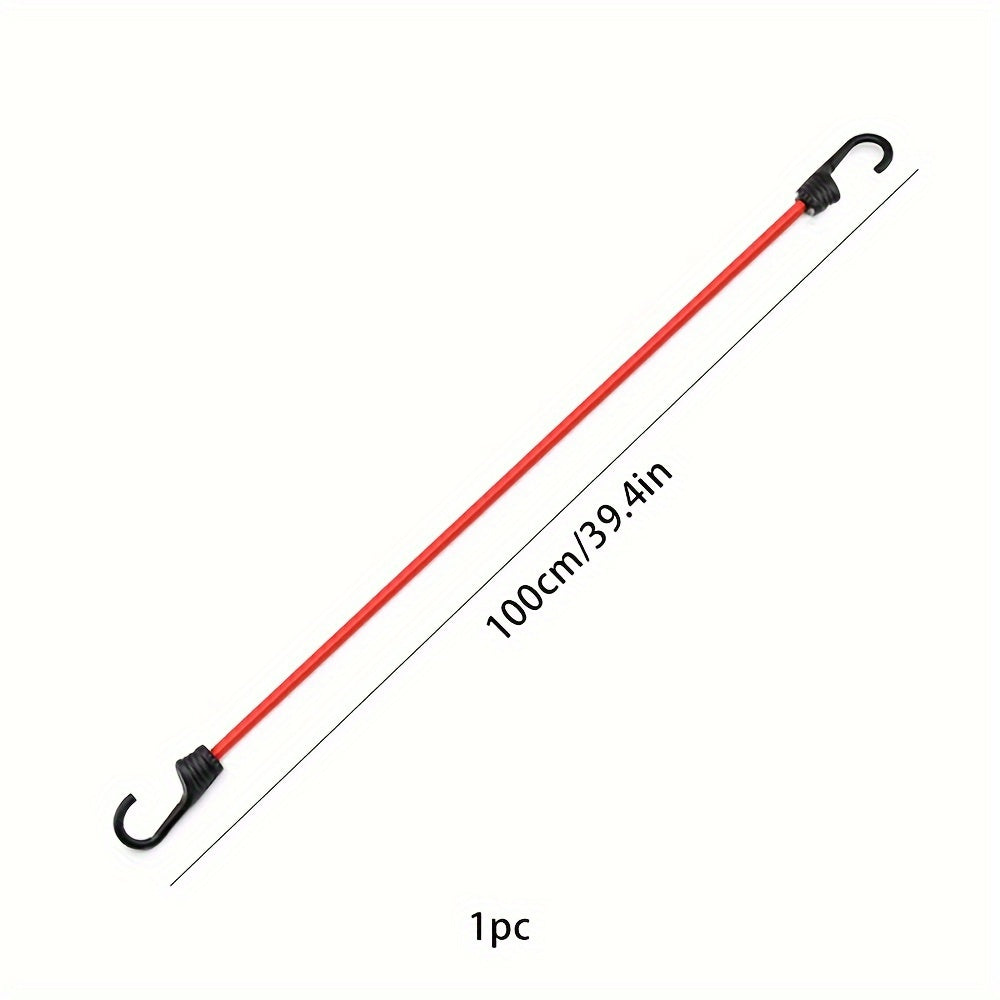 Heavy Duty 40 Inch Bungee Cord with Dual Hooks - Outdoor Elastic Straps