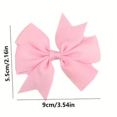 Colorful Ribbon Bows Hair Accessory for Girls - Perfect Holiday Gift