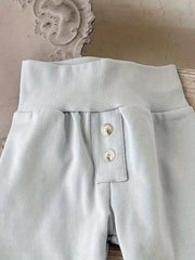 Infant Newborn Boys Girls Harem Pants Toddler Spring Solid Pants