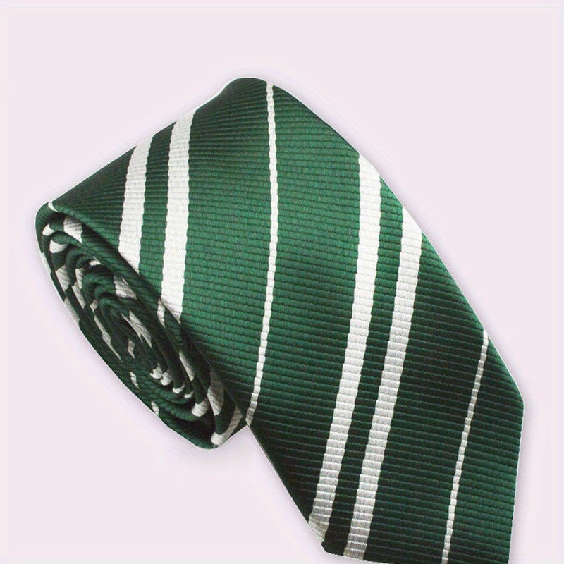 Striped Necktie for Boys and Teens - School Uniform and Formal Events