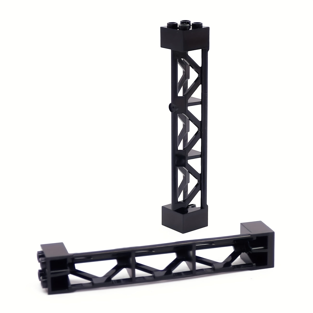 2pcs Four ABS Support Column Stand DIY Building Block Decorative Desktop Tower