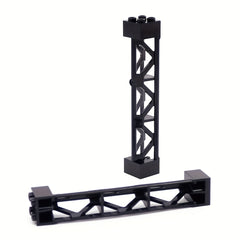 2pcs Four ABS Support Column Stand DIY Building Block Decorative Desktop Tower