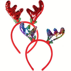 Christmas Headband Deer Antler Dress Up Kids Headwear