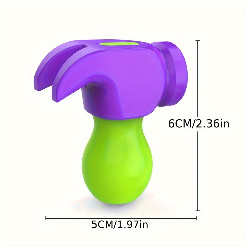 2pcs 3D Gravity Radish Hammer Adult Decompression Toy