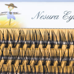 Natural Curling Individual Cluster Eyelash Extensions for Personal Use