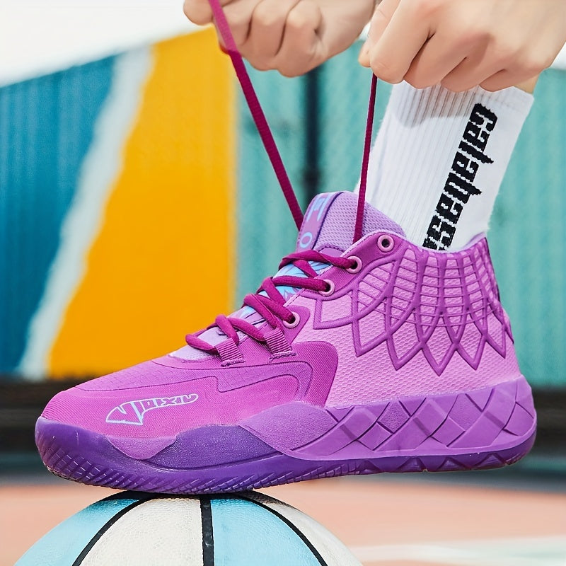 Men's High Top Basketball Shoes Non Slip Sneakers