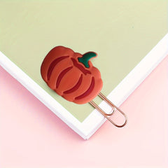 16pcs Cartoon Paper Clips Office Supplies Bookmark Pliers Desk Stationery