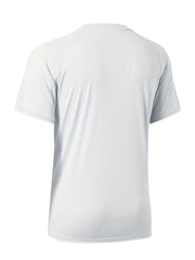 Men's Sun Protection T-shirt Quick Dry Workout Top