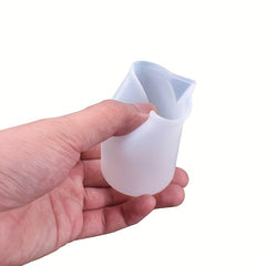 5pcs Silicone Measuring Cup Set Clear Graduated Epoxy Split Cup Art Kitche