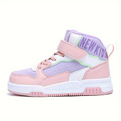 Boys High Top Skate Shoes Non Slip Casual Sneakers