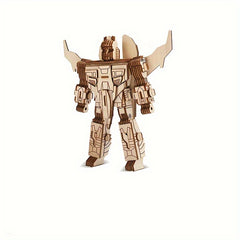 Toy Robot Simulation 3D Assembly DIY Model Educational Wooden Puzzle