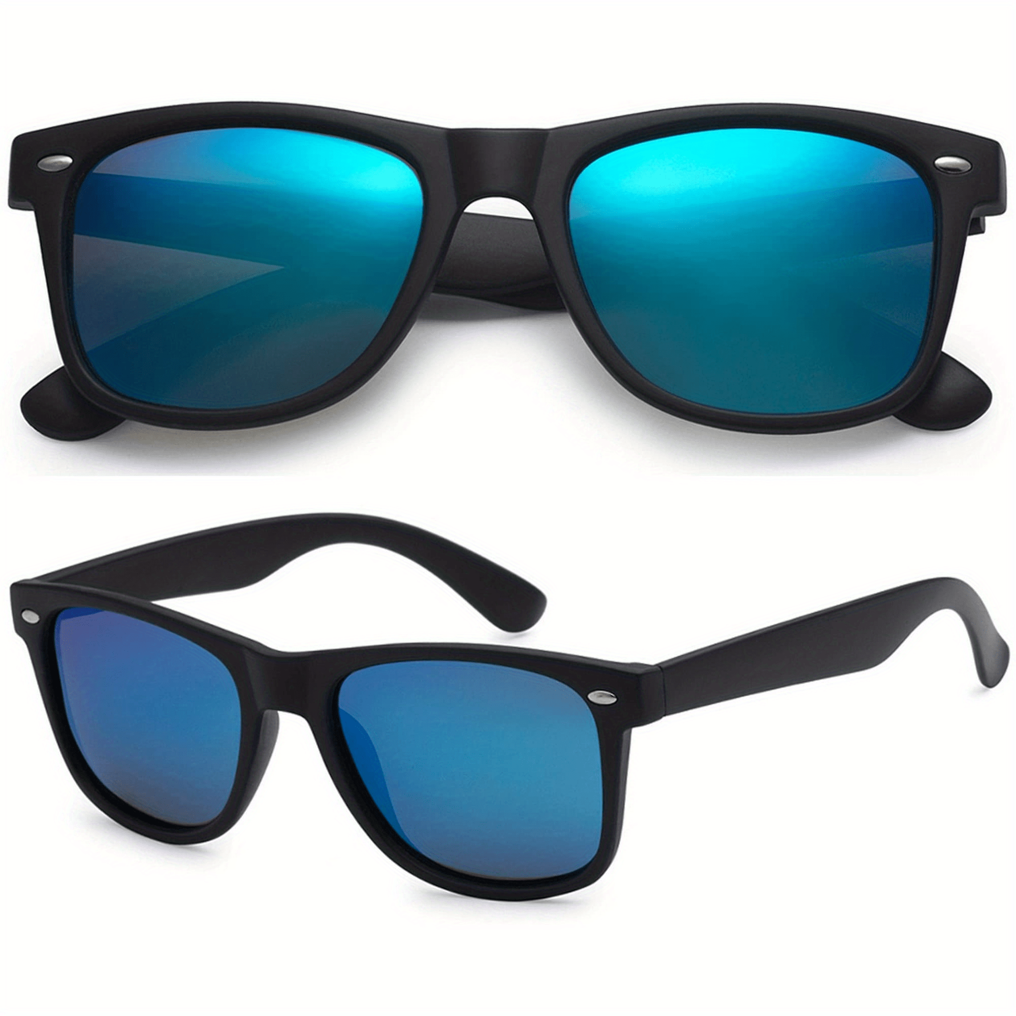 Men's Classic Retro Sunglasses UV Protection for Cycling Fishing Sports