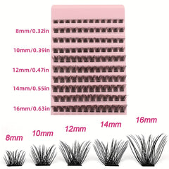 DIY Clusters Lashes 150 120 100 Pcs Lash Extension DD Curling 8 16mm Single