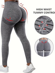 Butt Lifting Yoga Leggings High Waist Compression Tights Pants