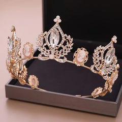 Rhinestone Tiara Crown Headband Bride Wedding Prom Hair Accessory